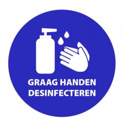 Handen desifecteren Handen desifecteren