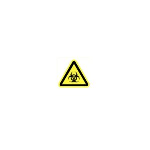 Pictogram sticker Biologisch gevaar 200mm