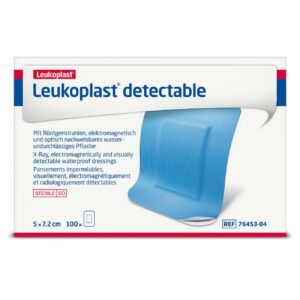 Leukoplast detecteerbaar 7,2 x 5 cm doos 100 stuks