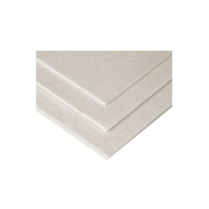 Zelfklevend vilt wit 50 x 25 x 0,3 cm