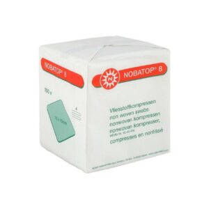 Nobatop non woven gazen 10 x 10 cm (100 stuks)
