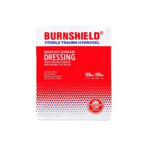 Burnshield brandwonden gelkompres 10 x 10 cm