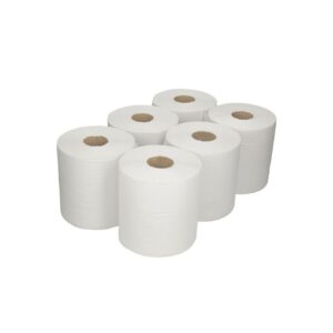 Midi Rol Euro standaard recycled naturel wit 300m a 6 rol