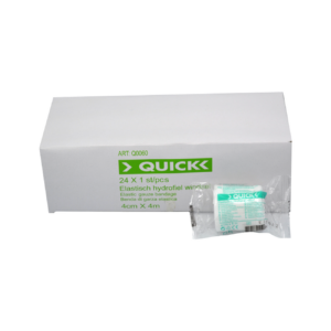 Quick elastisch hydrofiel 4 cm x 4 m