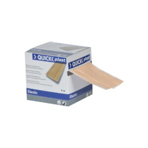 QuickPlast pleister elastisch 8 cm x 5 m