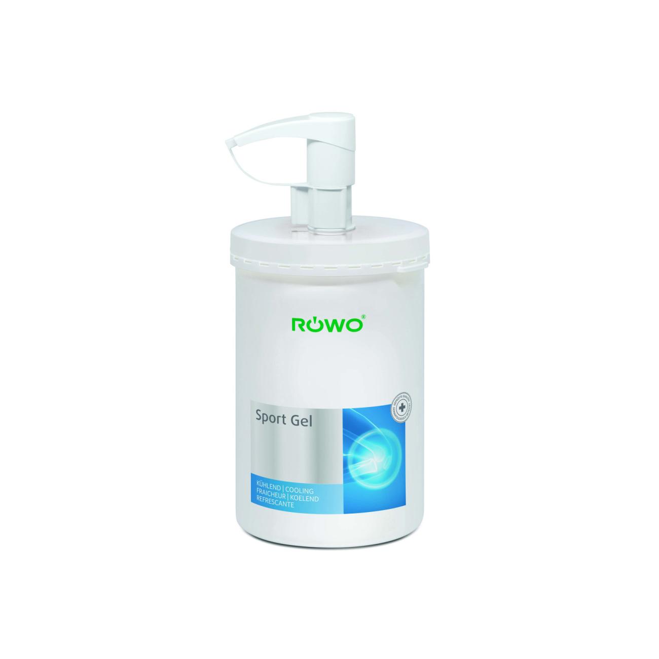 Röwo Sportgel 1000 ml pot met doseerpompje | ESE International